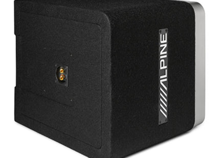 Alpine R2-SB12V : 12" Passive Loaded Subwoofer Enclosure, rear view.
