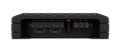90W/60W x 4ch Amplifier @ 2Ω/4Ω, output section.