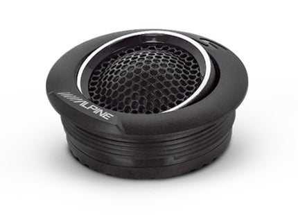 Alpine S2-S10TW : 1" Cloth Dome Tweeters, with removable swivel head top.