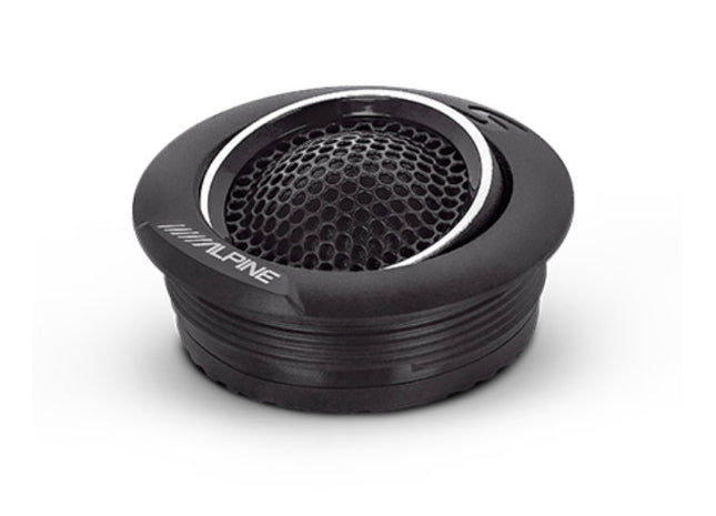 Alpine S2-S10TW : 1" Cloth Dome Tweeters, with removable swivel head top.