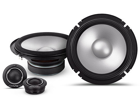 Alpine S2-S65C : 6.5" 80W RMS Component Speakers