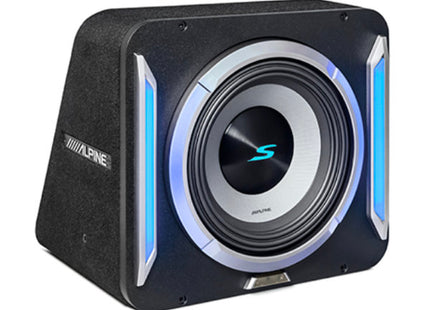 Alpine S2-SB10 : 10" Passive Loaded Subwoofer Enclosure, 600W RMS @ 2Ω.