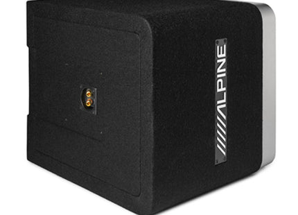 Alpine S2-SB12V : 12" Passive Loaded Subwoofer Enclosure, rear view.