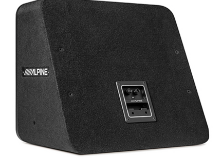 Alpine S2-SB12 : 12" Passive Loaded Subwoofer Enclosure, rear view.