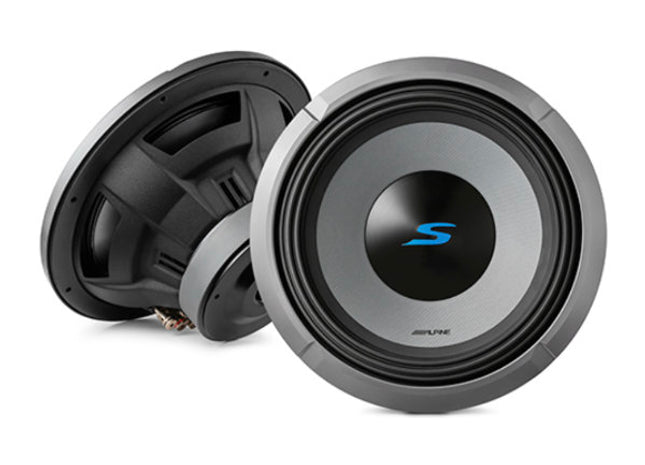 Alpine S2-W12D : 12" 600W Subwoofer, 2Ω or 4Ω DVC.