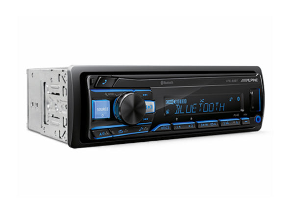 Alpine UTE-83BT : DIN Size Mechless Bluetooth Head Unit.
