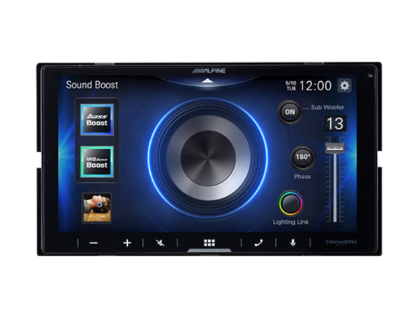 Alpine iLX-W670 : 7" DDIN Bluetooth Mechless Head Unit sound boost screen.