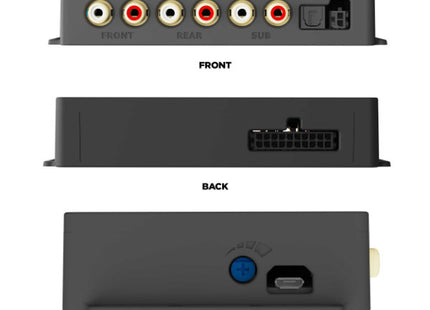 Axxess AXAMP-CH5 : Amplifier Add-On Interface Adapter w/Digital Output, connection view.