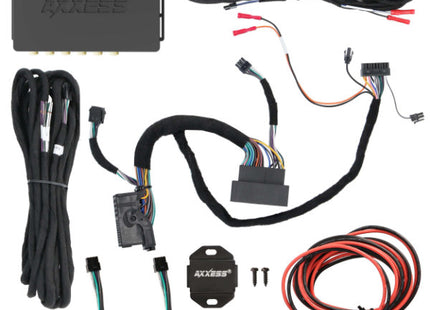 Axxess AXAMP-CH5 : Amplifier Add-On Interface Adapter w/Digital Output, contents shown.
