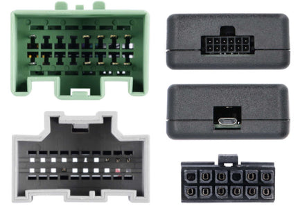 Axxess AXDI-GMLN9 : Radio Replacement Wiring Harness, connector view.