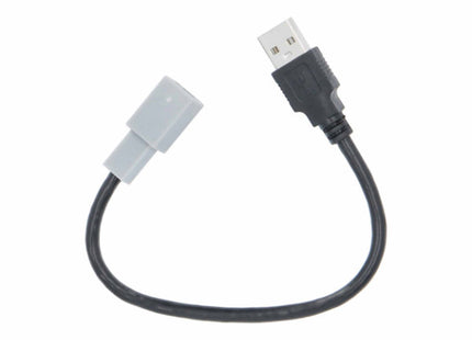Axxess AXUSB-TY4 : OEM Radio Replacement USB Retention Wiring Harness, wire length view.