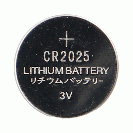CR2025 : 3V Lithium Battery