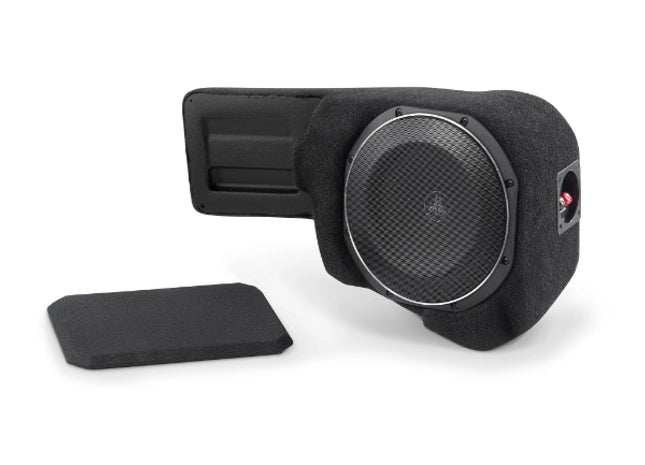JL Audio SBX-F-BRONCG6/10TW1 : 10" 300W Thin Subwoofer Enclosure @ 2Ω, 2021-UP Ford Bronco.