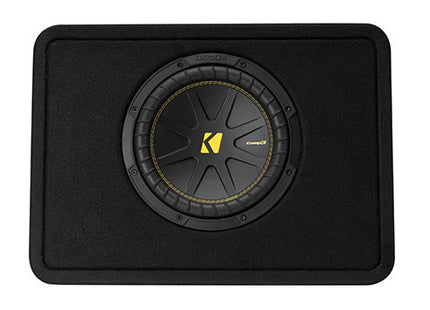 Kicker 50TCWC102 : 10" 300W  2Ω Thin Subwoofer Enclosure.