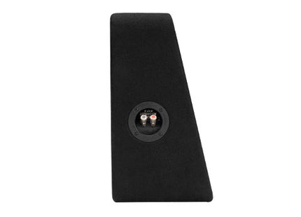 Kicker 50TCWC102 : 10" 300W  2Ω Thin Subwoofer Enclosure, side terminals.