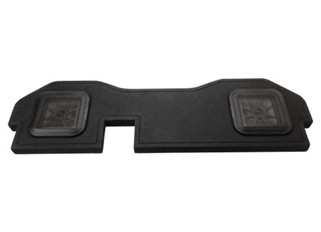 Kicker 51KRDL7T102 : Dual 10" 1000W 2Ω Thin Subwoofer Enclosure, 2002-UP Ram Trucks.