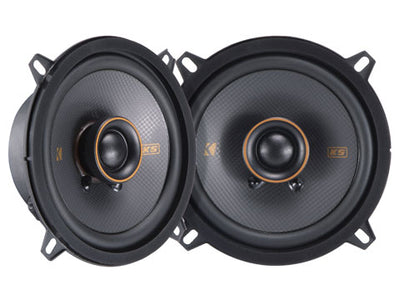 Kicker 51KSC504 : 5.25" 75W RMS Coaxial Speakers.