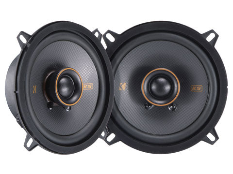 Kicker 51KSC504 : 5.25" 75W RMS Coaxial Speakers.
