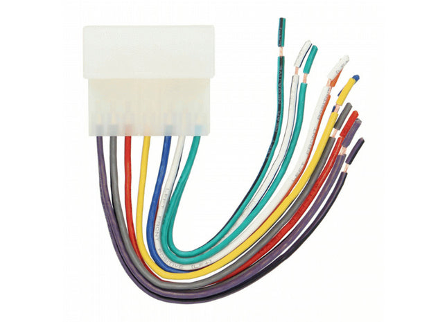 Metra 70-1002 : Radio Replacement Wiring Harness, 1988-1996 Dodge Eagle Jeep (Non-Amplified)