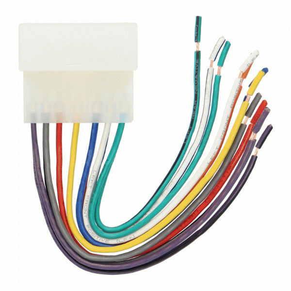 Metra 70-1002 : Radio Replacement Wiring Harness, 1988-1996 Dodge Eagle Jeep (Non-Amplified)