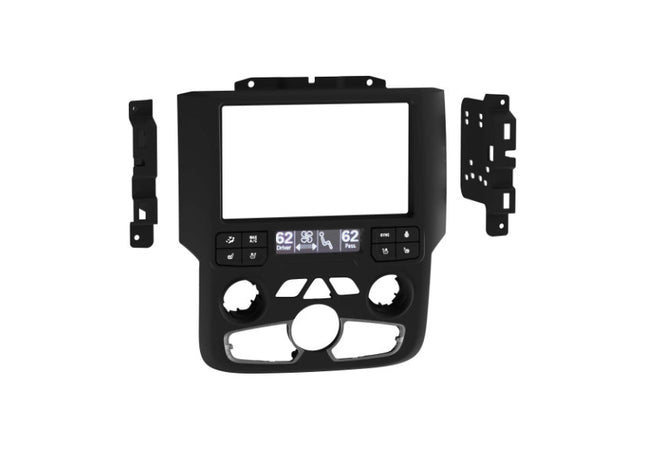Metra 95-6558B : DDIN Radio Replacement Dash Kit, 2018-2024 RAM Trucks