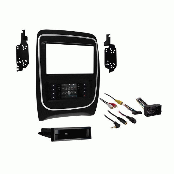 Metra 99-6537B : DIN or DDIN Radio Replacement Dash Kit, 2014-2020 Dodge Durango