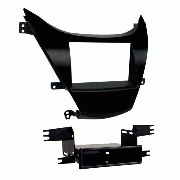 Metra 99-7346B : DIN or DDIN Radio Replacement Dash Kit, 2011-2013 Hyundai Elantra.