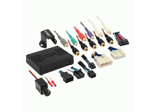 Axxess AXDSPX-TY3 : Amplifier Add-On Interface Adapter w/Amp Bypass Harness, 2018-UP Toyota Vehicles (Amplified or Non-Amplified)