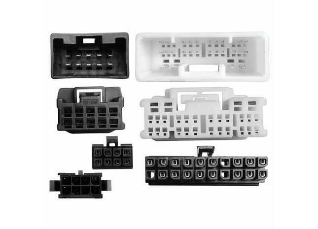 Axxess AXDSPX-TY3 : Amplifier Add-On Interface Adapter, connector view.