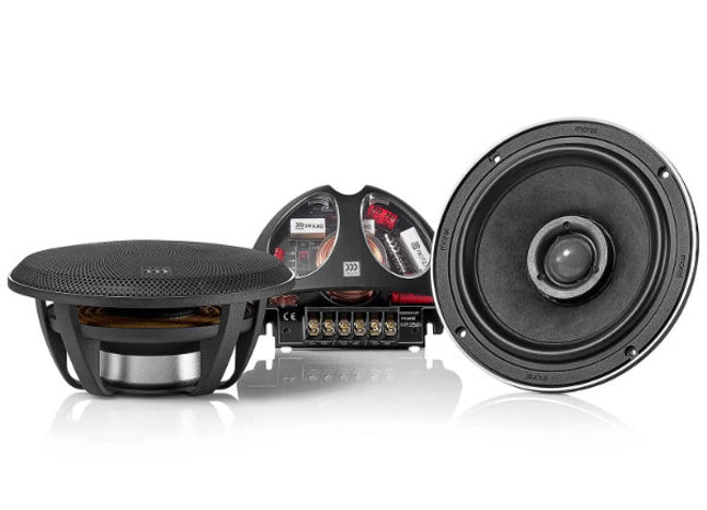 Morel Hybrid Integra 62 : 6.5" Coaxial Door Speakers, 100W RMS