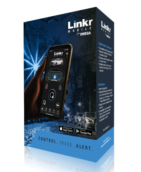 Omega LINKR-LT3 : Cellular GPS Tracking and add on Remote Start Controller, Box.