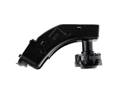 Rydeen VSM-BMW : Add-on Rearview Mirror Monitor Mount, 2001-2013 BMW Land-Rover, side view.
