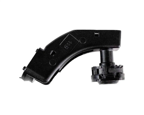 Rydeen VSM-BMW : Add-on Rearview Mirror Monitor Mount, 2001-2013 BMW Land-Rover, side view.