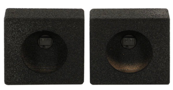 Q-Power SB6.5BL : 6.5" Rhino Lined Speaker Boxes.