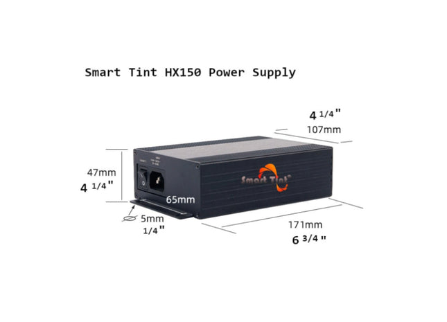 Smart Tint Power Supply H-50R with Remote Control/Wall Switc