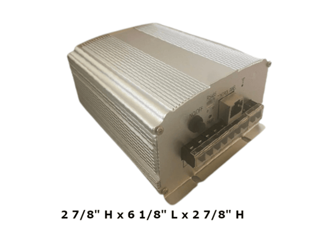 Smart Tint HX200r : Dimmer Controlled Power Supply System, dimensions.