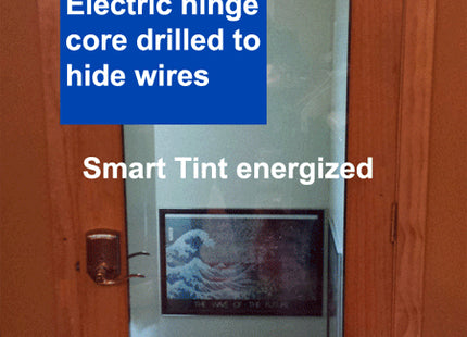 Smart Tint Part #36854 : Smart Film Electric Door Hinge installation.