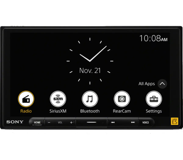 Sony XAV-9000ES : 6.75" DDIN Style Hi-Res Bluetooth Mechless Head Unit with Wifi, iDatalink.