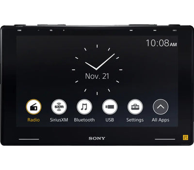 Sony XAV-9500ES : 10.1" Halo Style Hi-Res Bluetooth Mechless Head Unit with Wifi, iDatalink.