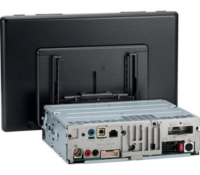 Sony XAV-9500ES : 10.1" Halo Style Hi-Res Bluetooth Mechless Head Unit, rear view.