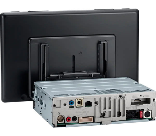 Sony XAV-9500ES : 10.1" Halo Style Hi-Res Bluetooth Mechless Head Unit, rear view.