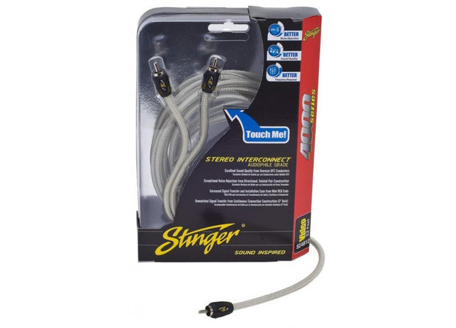 Stinger Si483 : RCA Video Extension Cable, Male to Male