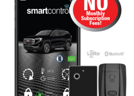 Voxx Electronics RFK-6000 : SmartControl 1-Button Rechargeable Remote w/CarLink App Control 1.5 Mile Range.