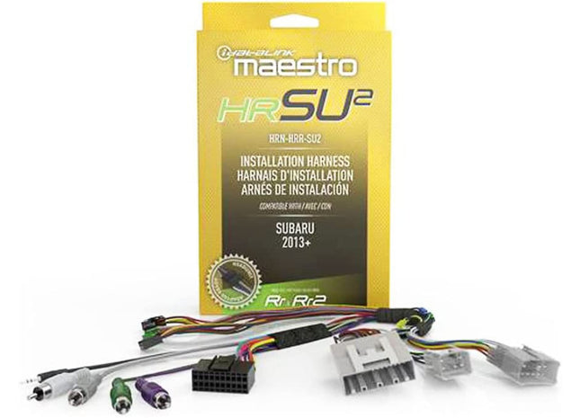 iDatalink Maestro HRN-HRR-SU2 : Add-on Maestro T-Harness, 2012-2021 Subaru, Scion, Toyota