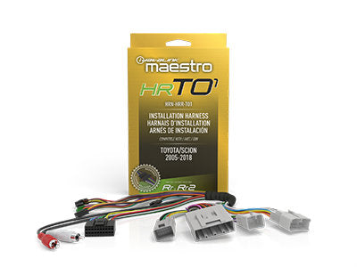 iDatalink HRN-HRR-TO1 : Add-on Maestro T-Harness, 2005-2018 Scion Toyota.