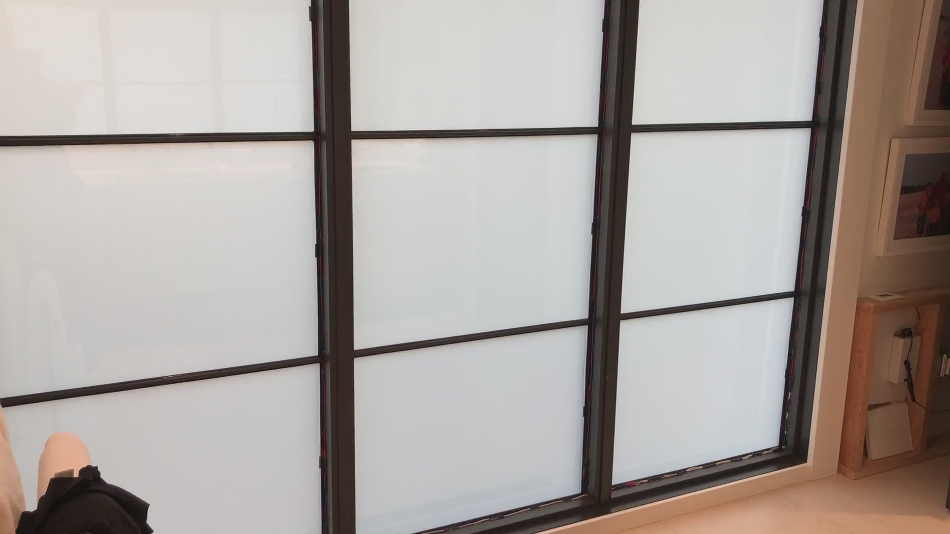 Load video: Smart Tint Self-Adhesive Switchable Dimmable Privacy Window Film