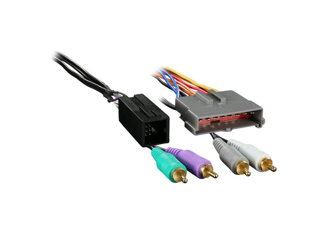 Metra 70-5510 : Amplified Radio Replacement Wiring Harness, 1986-2000 Ford