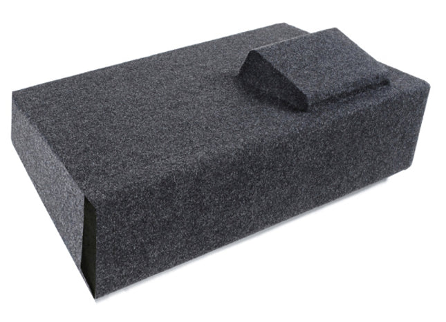 A-Trend A181-10CPV : Single 10" Vented Sub Box, 2007-2020 Silverado Sierra Crew Cab