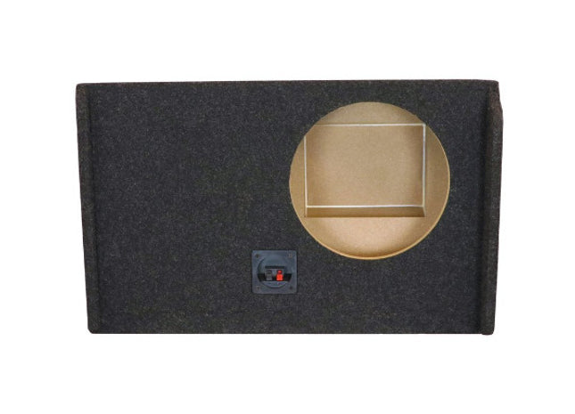 A-Trend A181-12CPV : Single 12" Vented Sub Box, 2007-2020 Silverado Sierra Crew Cab, bottom side.