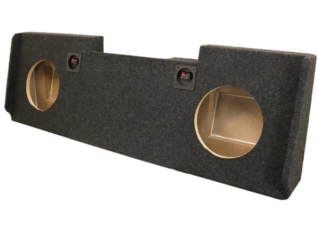 A-Trend A184-10CPA : Dual 10" Sealed Sub Box, 2014-2018 Silverado Sierra Crew Cab